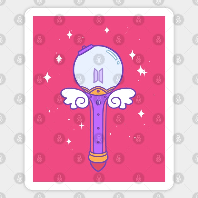 ARMY bomb wand Sticker by Oricca